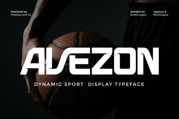 Avezon: The Ultimate Sport Display Font