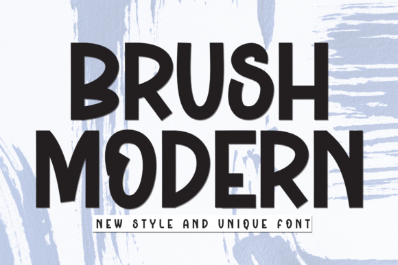 Brush Modern: The Handwritten Display Font Redefining Digital Warmth