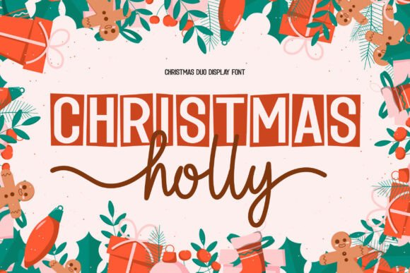 Christmas Holly Duo: A Strategic Typography Choice for Holiday Branding