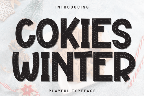 Cookies Winter: The Expressive Modern Display Font That Flows with Energy and Charm