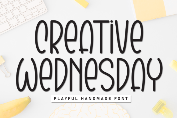 Creative Wednesday: A Playful Display Font