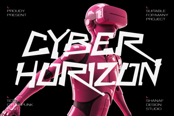 Cyber Horizon: A Typeface for the Digital Frontier
