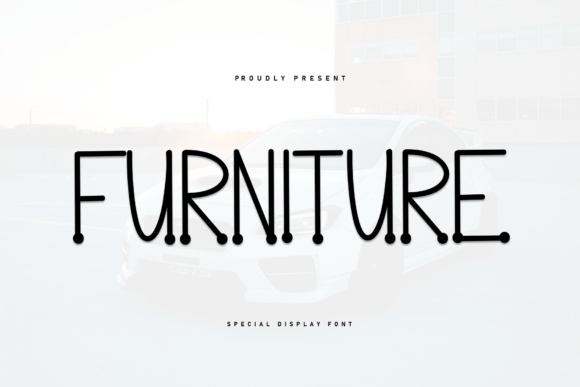 Furniture: The Heartfelt Handwritten Display Font for Modern Design