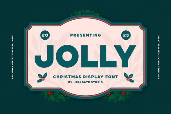 Jolly Christmas Display Font: Adding Cheer to Your Creative Projects