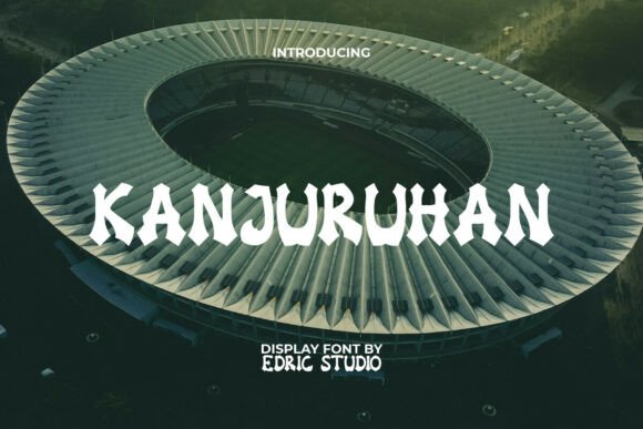 Kanjuruhan: A Retro-Sport Typography Revolution for Modern Design