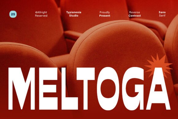 Meltoga: A Practical Review of the Bold Retro Condensed Display Font