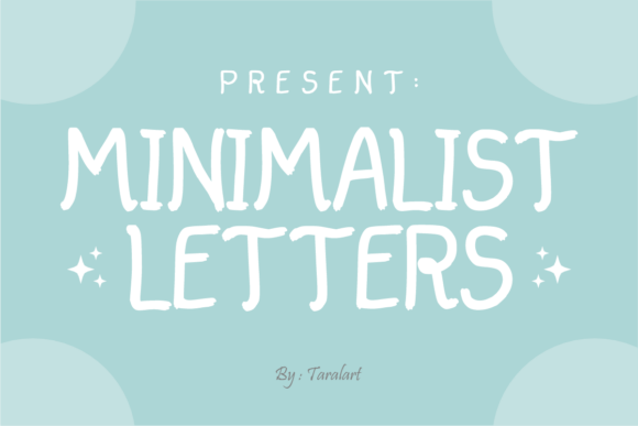 Minimalist Letters: The Art of Imperfect Simplicity in Modern Design