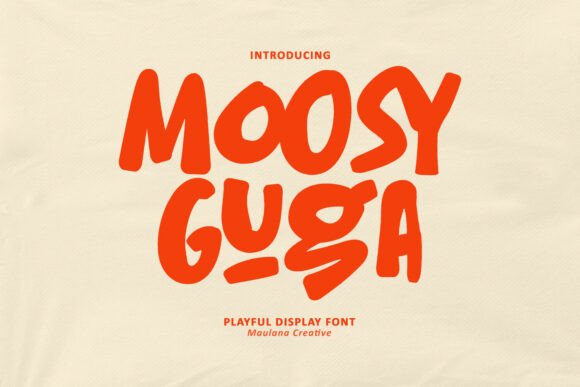 Moosy Guga: The Playful Display Font That Actually Works