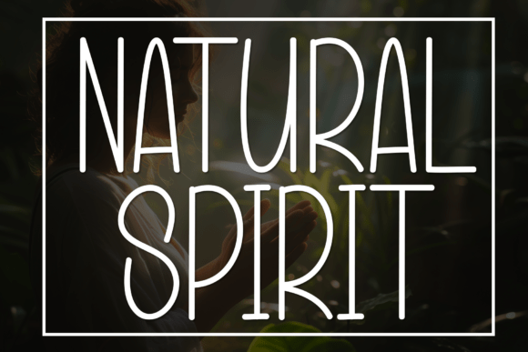 Natural Spirit: A Handwritten Display Font for Joyful Design