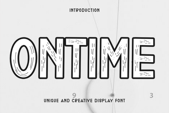 Ontime: The Warmth of Hand-Drawn Typography in Digital Design
