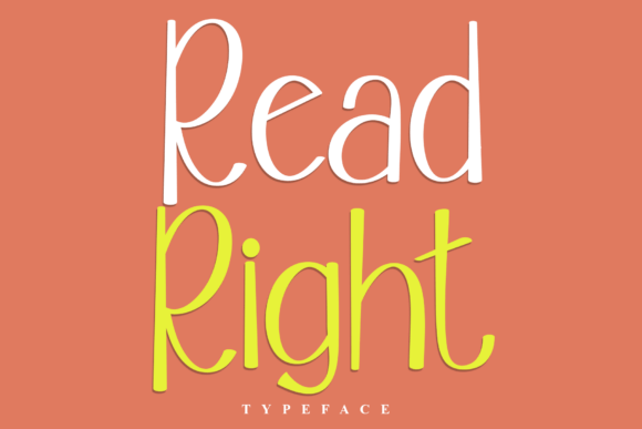 Read Right: A Modern Script Font for Fresh Branding