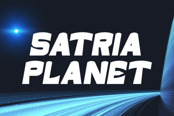 Satria Planet: Defining the Future of Bold, Contemporary Typography in Digital Design