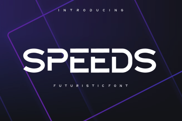 Speeds: The Bold Display Font for High-Velocity Design