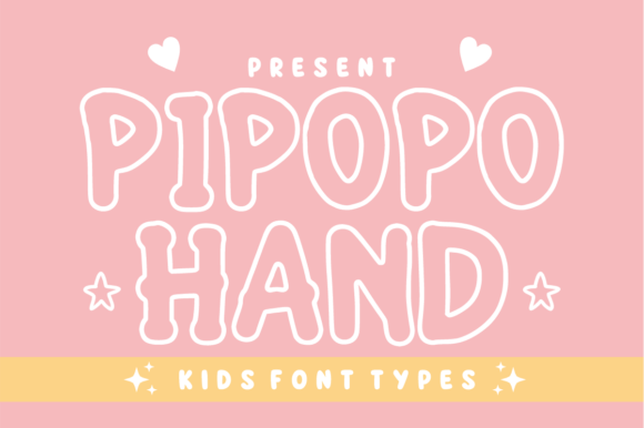Unveiling Pipopo Hand: A Friendly Kids Font